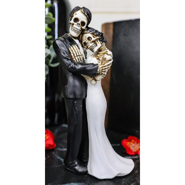 Design Toscano Day of the Dead Skeleton Bride and Groom Statue-